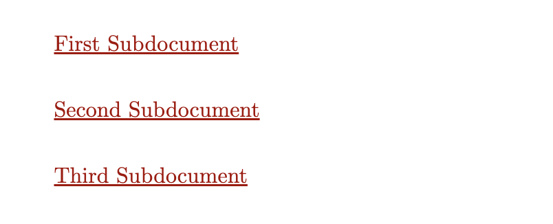 List files